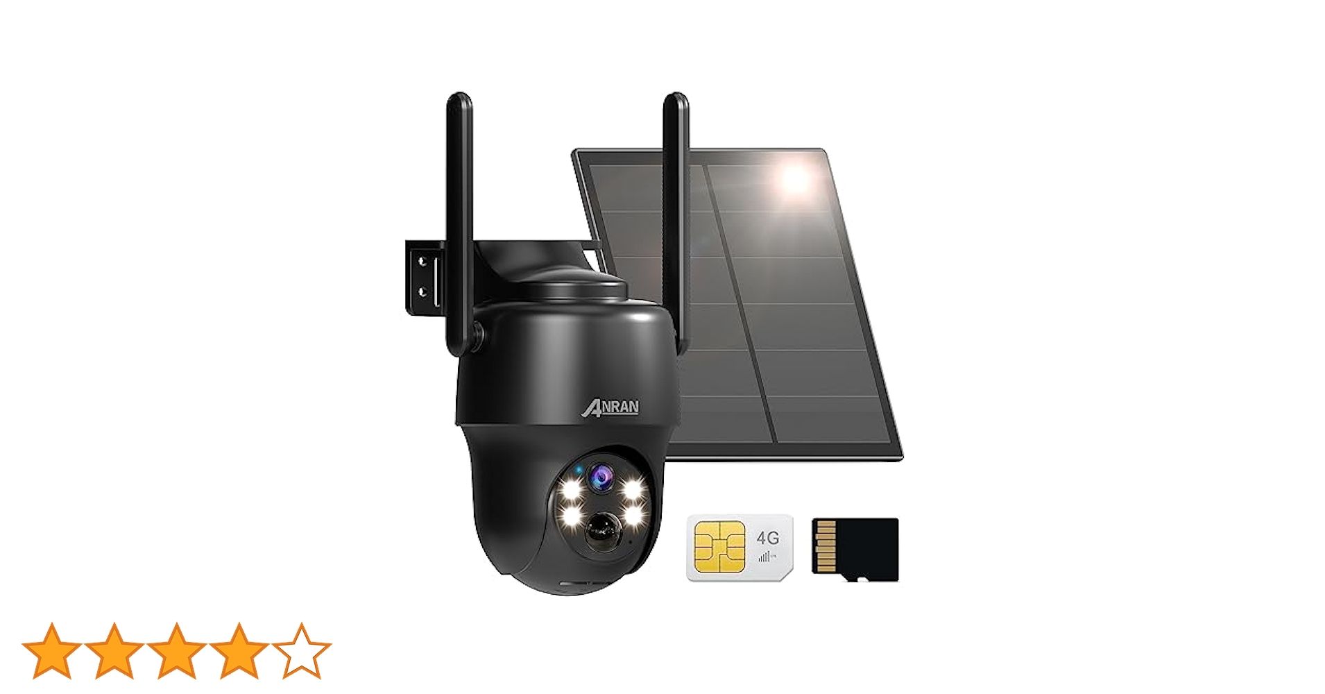最新4G防犯カメラ・wifi不要・SIM/SDカード付き】ANRAN 4g Amazon.co.jp: 【最新4G防犯カメラ・wifi不要・SIM/SDカード内蔵